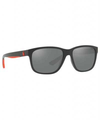 Sunglasses PH4142 57 MATTE BLACK / SILVER MIRROR $9.30 Unisex