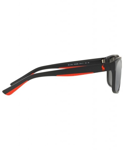 Sunglasses PH4142 57 MATTE BLACK / SILVER MIRROR $9.30 Unisex