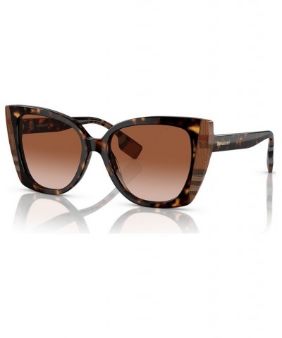Women's Sunglasses Meryl Dark Havana/Check Brown $78.68 Womens