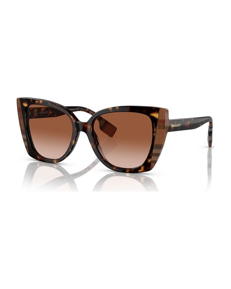 Women's Sunglasses Meryl Dark Havana/Check Brown $78.68 Womens