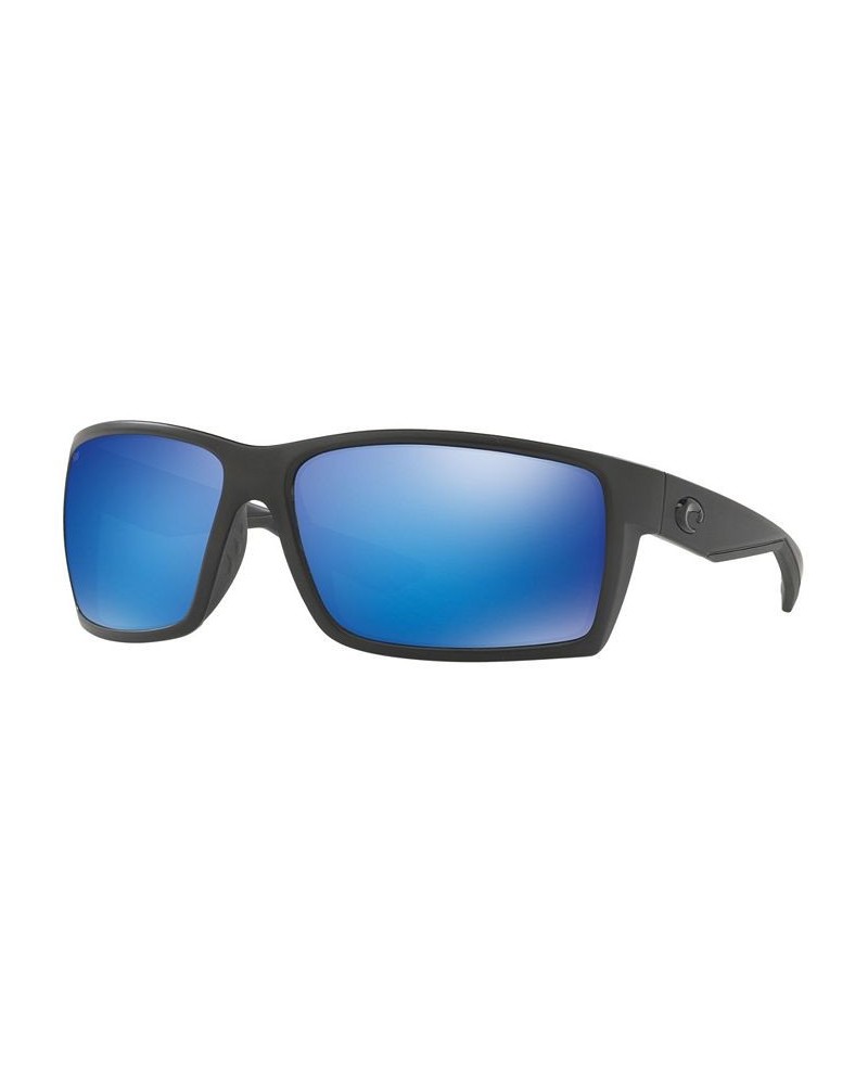 Polarized Sunglasses REEFTON 64 BLACK BLACK/ BLUE MIRROR POLAR $30.03 Unisex