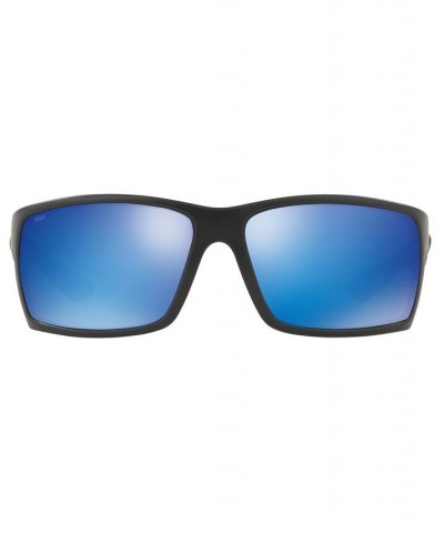 Polarized Sunglasses REEFTON 64 BLACK BLACK/ BLUE MIRROR POLAR $30.03 Unisex