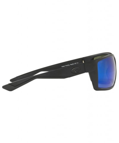 Polarized Sunglasses REEFTON 64 BLACK BLACK/ BLUE MIRROR POLAR $30.03 Unisex