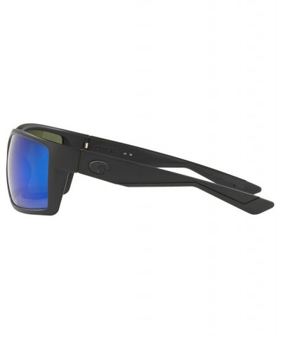 Polarized Sunglasses REEFTON 64 BLACK BLACK/ BLUE MIRROR POLAR $30.03 Unisex