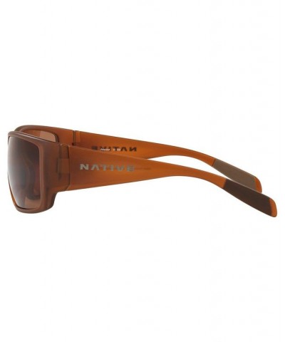 Native Men's Polarized Sunglasses XD0061 64 BROWN CRYSTAL/BROWN $14.75 Mens