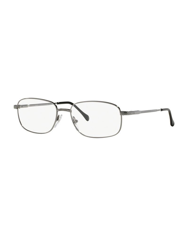 SF2086 Men's Square Eyeglasses Gunmetal $28.08 Mens