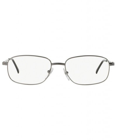 SF2086 Men's Square Eyeglasses Gunmetal $28.08 Mens