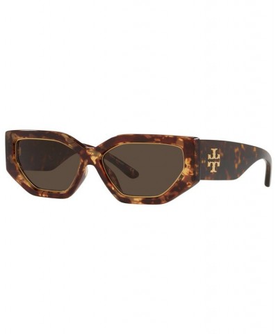 Women's Sunglasses TY9070U 55 Dark Tortoise $49.88 Womens