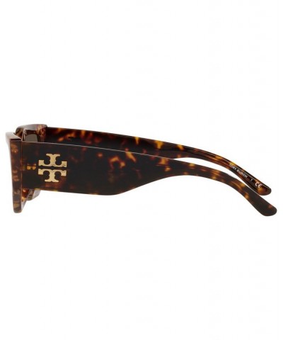 Women's Sunglasses TY9070U 55 Dark Tortoise $49.88 Womens