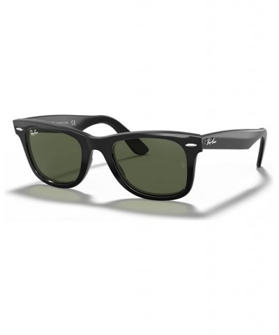 Unisex Low Bridge Fit Sunglasses RB2140F ORIGINAL WAYFARER CLASSIC 54 Black 1 $29.34 Unisex