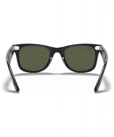 Unisex Low Bridge Fit Sunglasses RB2140F ORIGINAL WAYFARER CLASSIC 54 Black 1 $29.34 Unisex