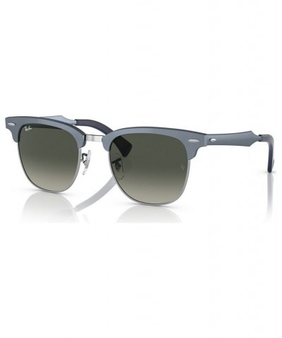 Unisex Sunglasses RB350751-Y Brushed Blue on Silver-Tone $33.45 Unisex