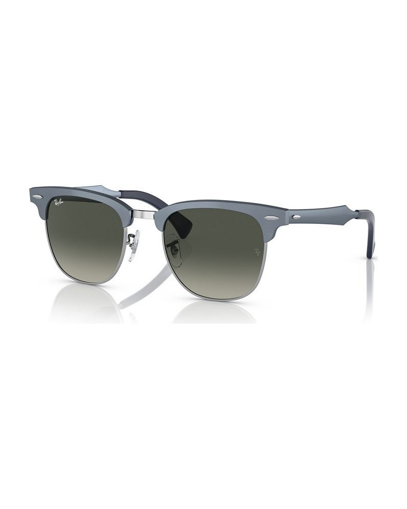 Unisex Sunglasses RB350751-Y Brushed Blue on Silver-Tone $33.45 Unisex