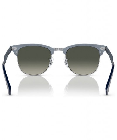 Unisex Sunglasses RB350751-Y Brushed Blue on Silver-Tone $33.45 Unisex