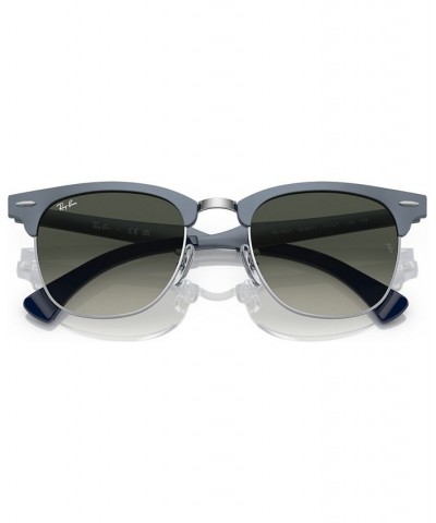 Unisex Sunglasses RB350751-Y Brushed Blue on Silver-Tone $33.45 Unisex