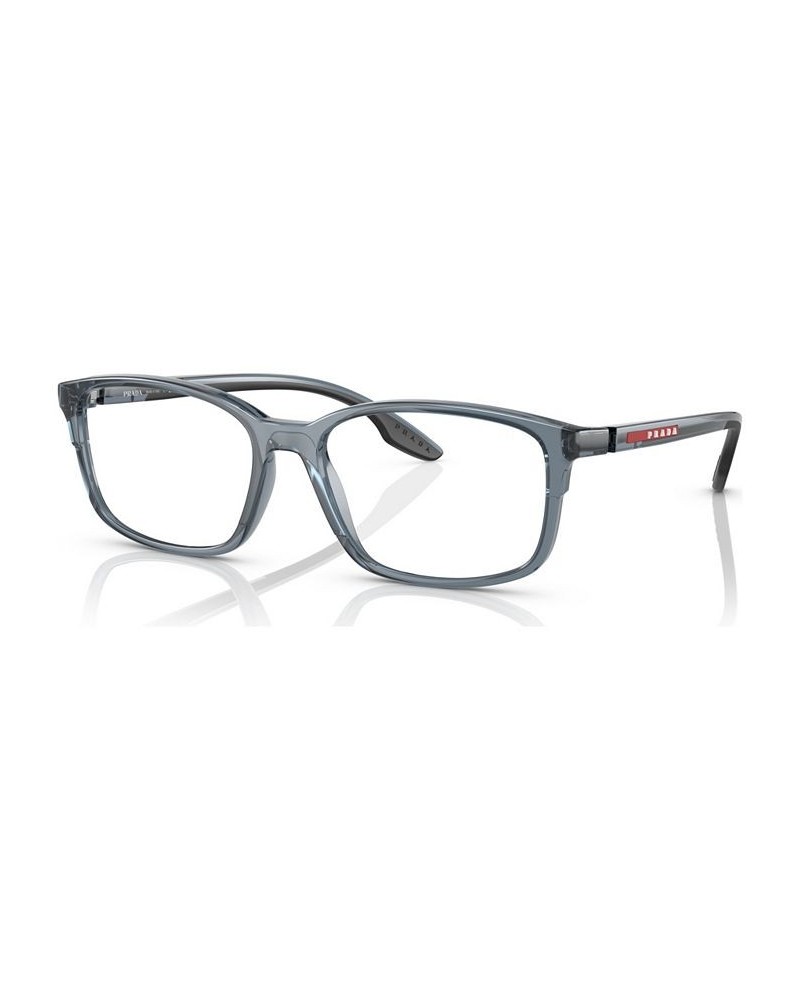 Men's Pillow Eyeglasses PS 01PV54-O Matte Transparent $31.92 Mens