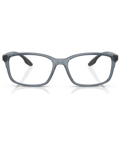 Men's Pillow Eyeglasses PS 01PV54-O Matte Transparent $31.92 Mens