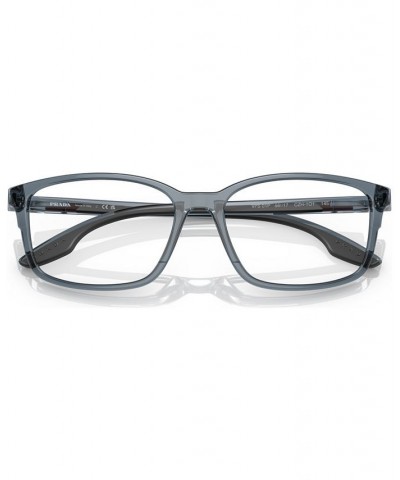 Men's Pillow Eyeglasses PS 01PV54-O Matte Transparent $31.92 Mens