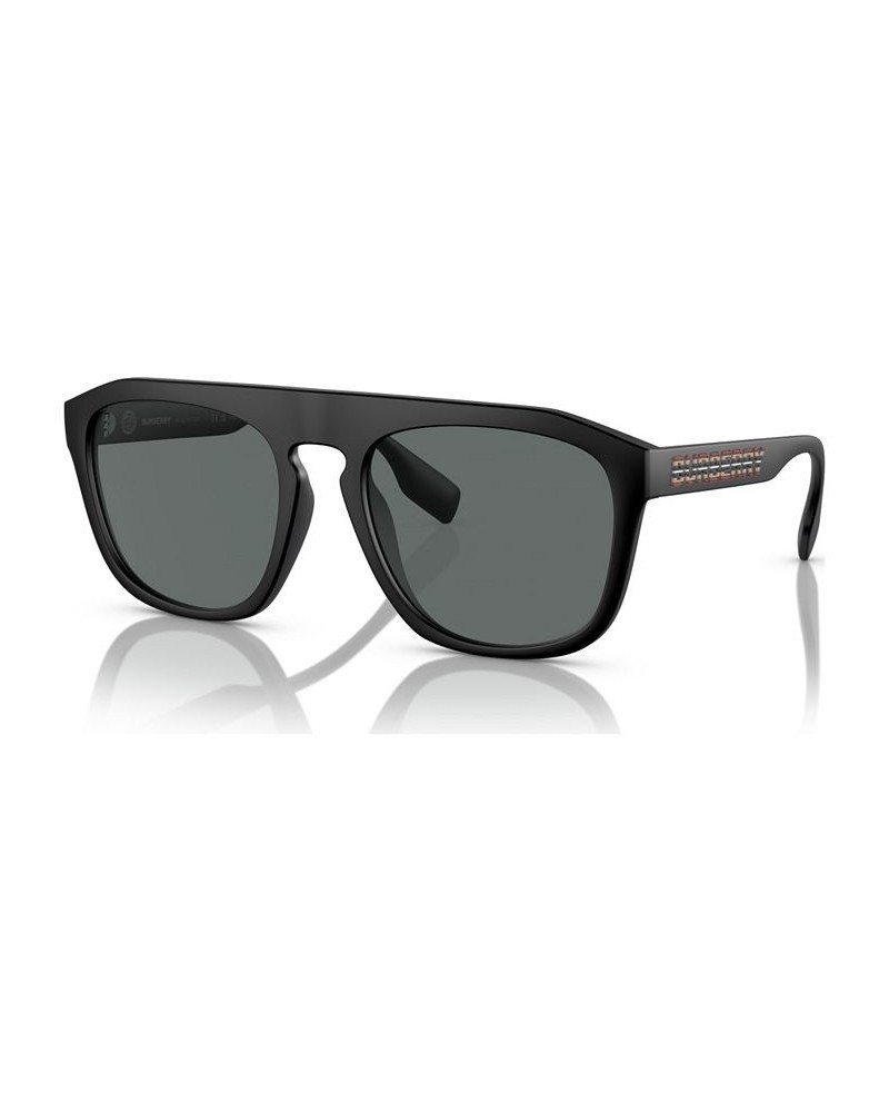 Men's Wren Polarized Sunglasses BE4396U57-P 57 Matte Black $39.52 Mens