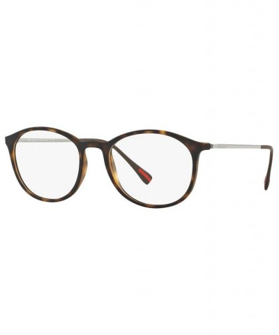 PS 04HV Men's Rectangle Eyeglasses Brwn Havna $50.40 Mens