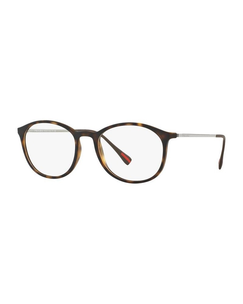 PS 04HV Men's Rectangle Eyeglasses Brwn Havna $50.40 Mens