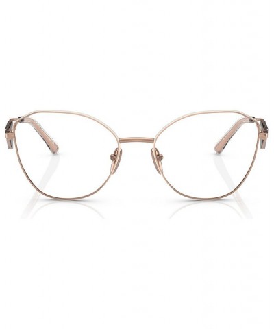 Women's Irregular Eyeglasses PR 52ZV53-O Pale Gold-Tone $43.30 Womens