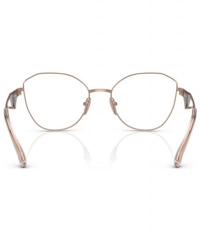 Women's Irregular Eyeglasses PR 52ZV53-O Pale Gold-Tone $43.30 Womens