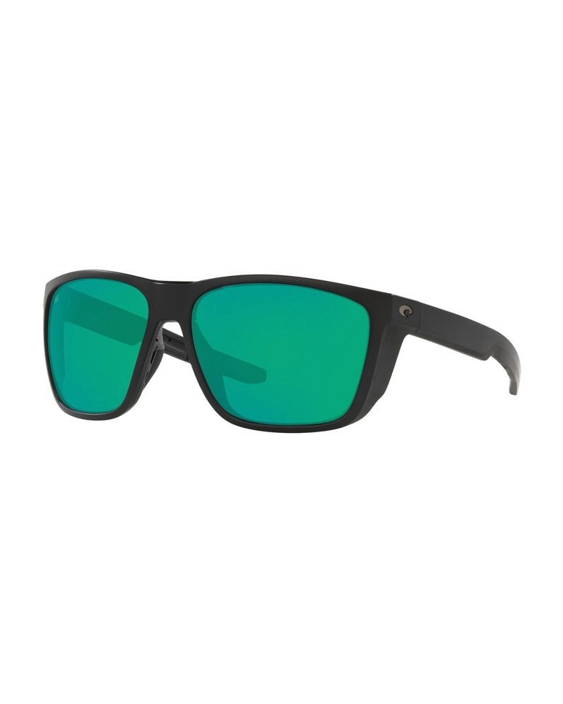 FERG XL Polarized Sunglasses 6S9012 62 11 MATTE BLACK/GREEN MIRROR 580G $47.04 Unisex