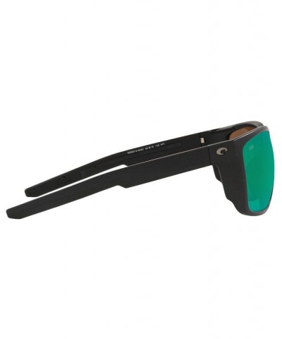 FERG XL Polarized Sunglasses 6S9012 62 11 MATTE BLACK/GREEN MIRROR 580G $47.04 Unisex