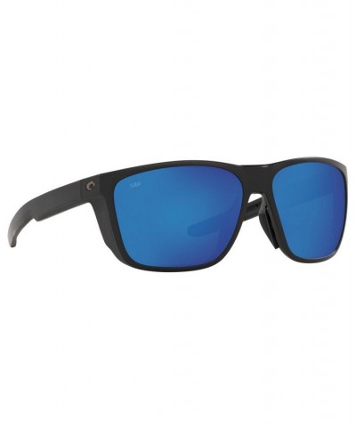 FERG XL Polarized Sunglasses 6S9012 62 11 MATTE BLACK/GREEN MIRROR 580G $47.04 Unisex