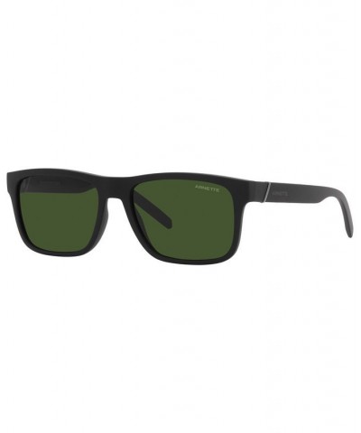 Unisex Sunglasses AN4298 BANDRA 55 Matte Black $10.40 Unisex