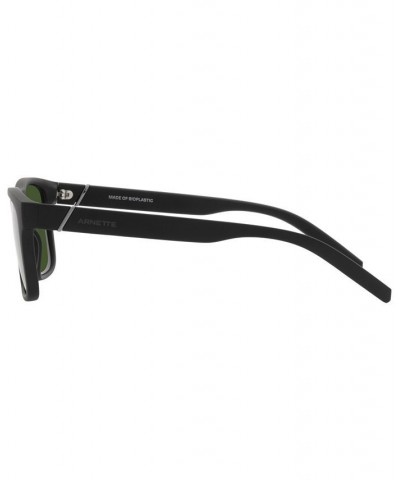 Unisex Sunglasses AN4298 BANDRA 55 Matte Black $10.40 Unisex