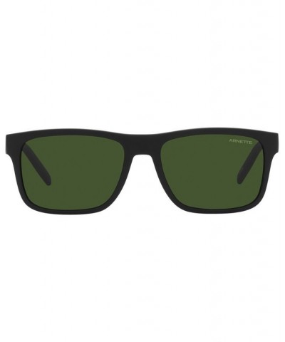 Unisex Sunglasses AN4298 BANDRA 55 Matte Black $10.40 Unisex