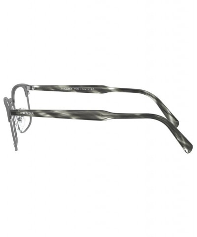 PR 54WV Men's Rectangle Eyeglasses Matte Gunmetal $50.61 Mens