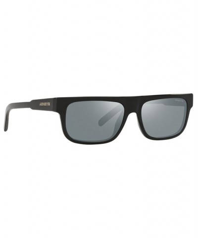 Sunglasses AN4278 55 BLACK/GREY MIRROR BLACK $7.35 Unisex