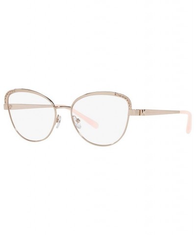 MK3051 Women's Cat Eye Eyeglasses Light Gold-Tone $58.20 Womens