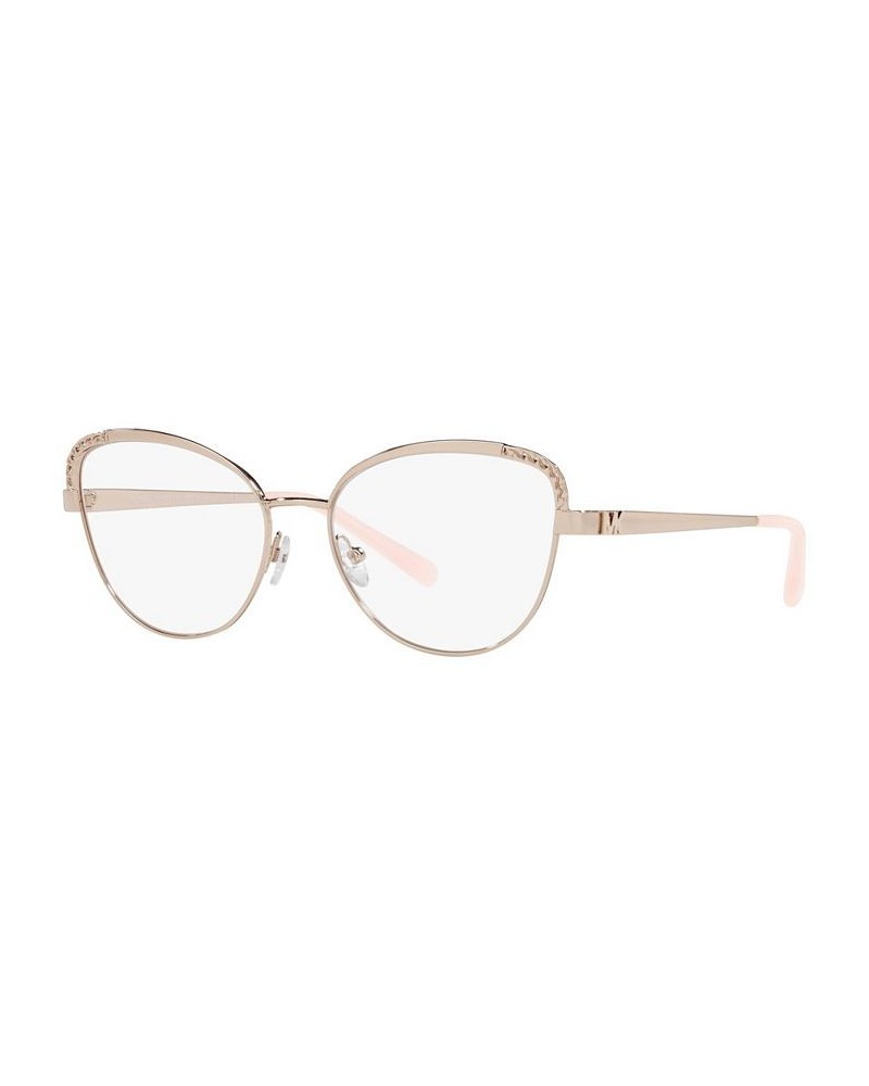 MK3051 Women's Cat Eye Eyeglasses Light Gold-Tone $58.20 Womens