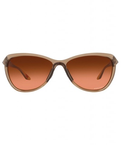 Women's Sunglasses OO9222 Pasque 60 Sepia $39.52 Womens