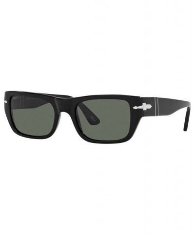 Unisex Polarized Sunglasses PO3268S 53 BLACK/POLAR GREEN $66.06 Unisex