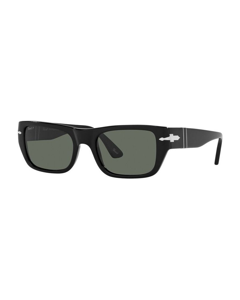 Unisex Polarized Sunglasses PO3268S 53 BLACK/POLAR GREEN $66.06 Unisex