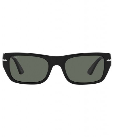 Unisex Polarized Sunglasses PO3268S 53 BLACK/POLAR GREEN $66.06 Unisex