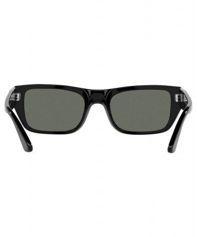 Unisex Polarized Sunglasses PO3268S 53 BLACK/POLAR GREEN $66.06 Unisex