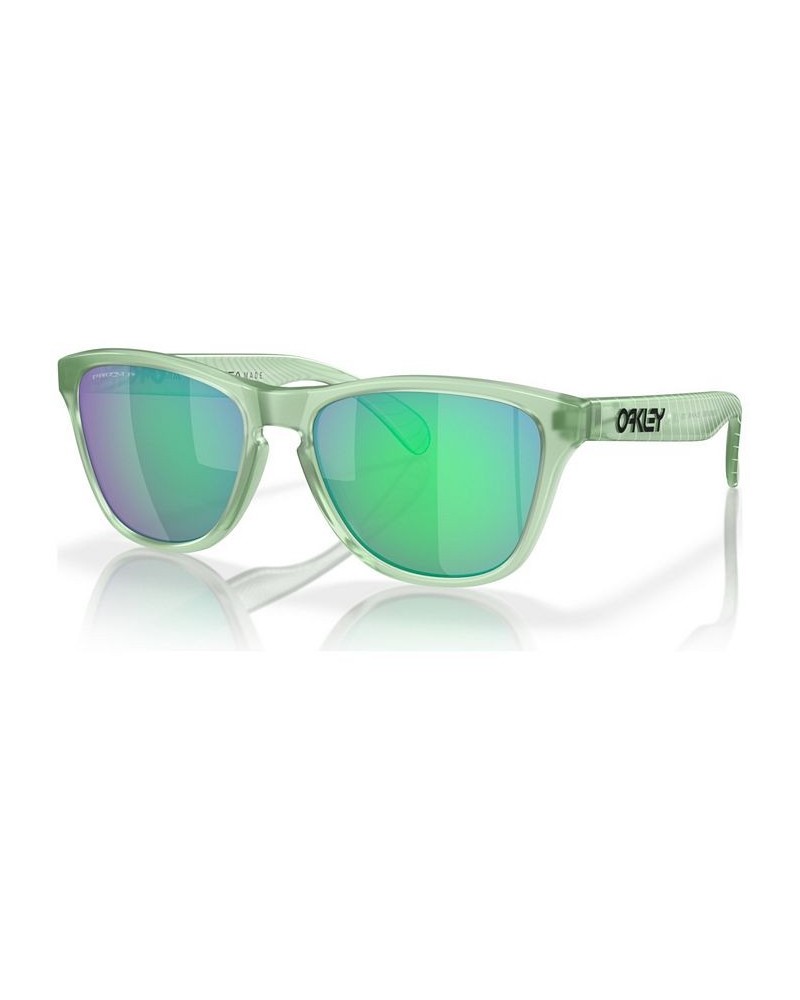 Kids Polarized Sunglasses Frogskins XS (Youth Fit) Encircle Collection Matte Transparent Jade $52.20 Kids