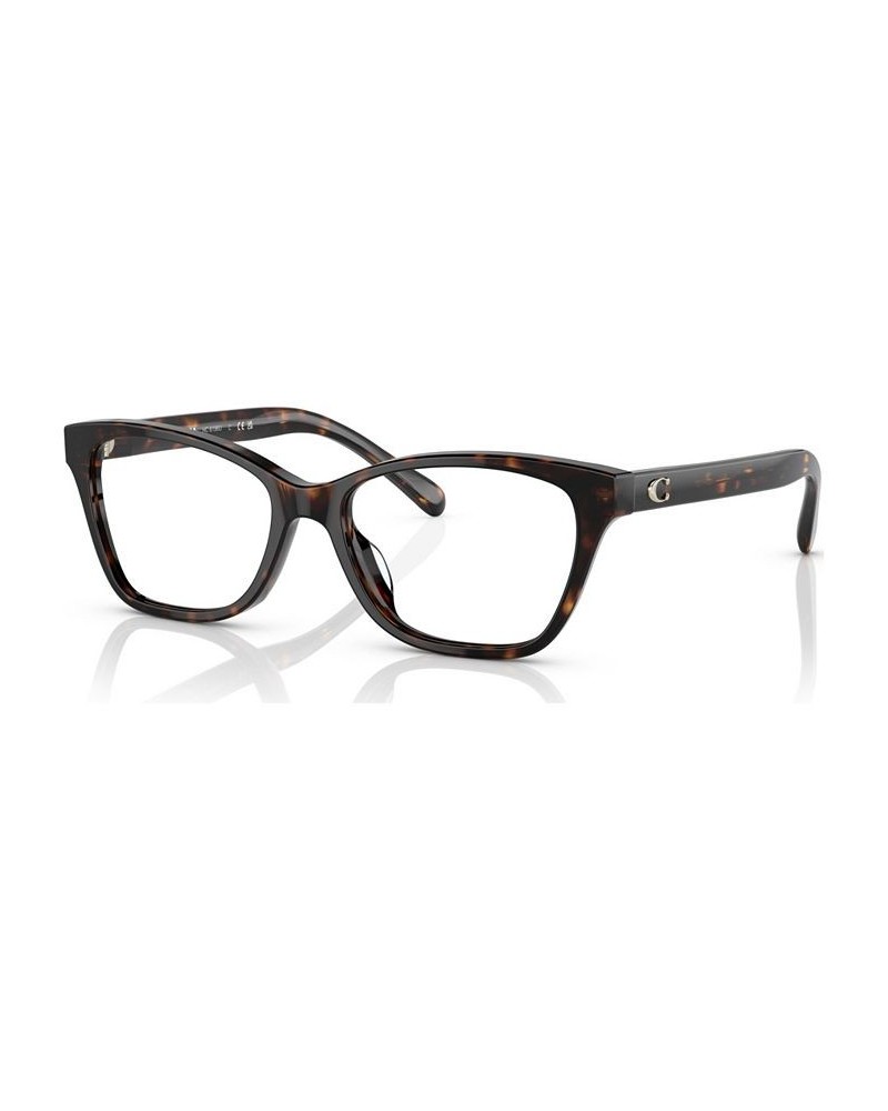 Women's Butterfly Eyeglasses HC6196U52-O Dark Tortoise $32.13 Womens