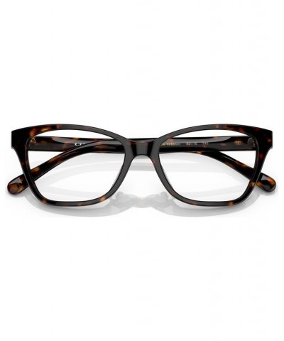 Women's Butterfly Eyeglasses HC6196U52-O Dark Tortoise $32.13 Womens