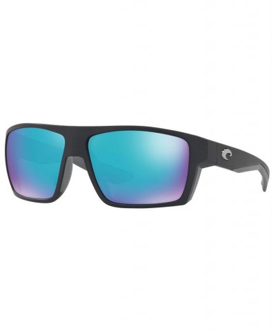 Polarized Sunglasses BLOKE 61 BLACK GREY/ BLUE MIRROR POLAR $35.49 Unisex