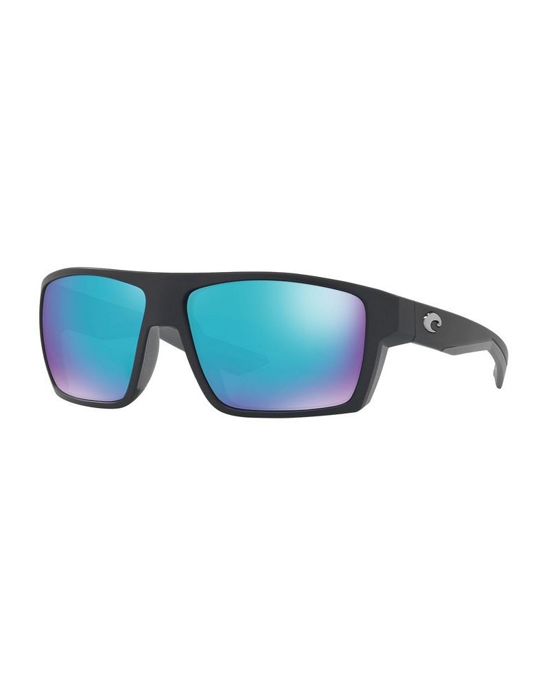 Polarized Sunglasses BLOKE 61 BLACK GREY/ BLUE MIRROR POLAR $35.49 Unisex