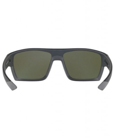 Polarized Sunglasses BLOKE 61 BLACK GREY/ BLUE MIRROR POLAR $35.49 Unisex