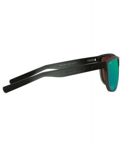 RINCONDO Polarized Sunglasses 6S9010 61 156 MATTE SMOKE CRYSTAL/GREEN MIRROR 580G $51.87 Unisex