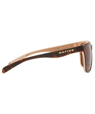 Native Men's Polarized Sunglasses XD0064 56 MAPLE TORTOISE/PALE PINK/NUDE/BROWN $7.67 Mens